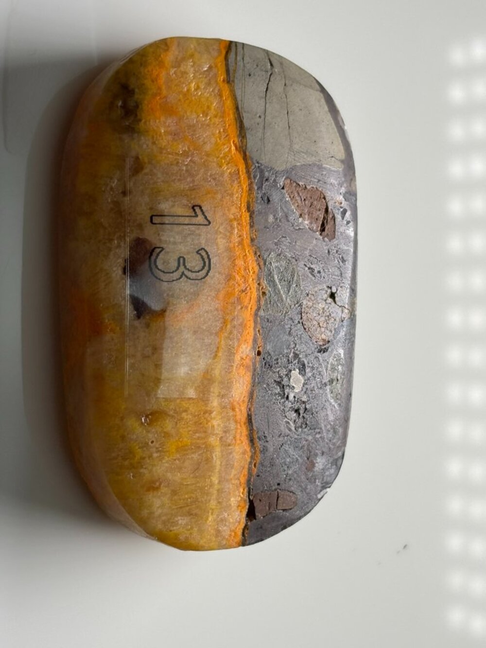 Natural Bumblebee Jasper Polished Freeform Stone #13